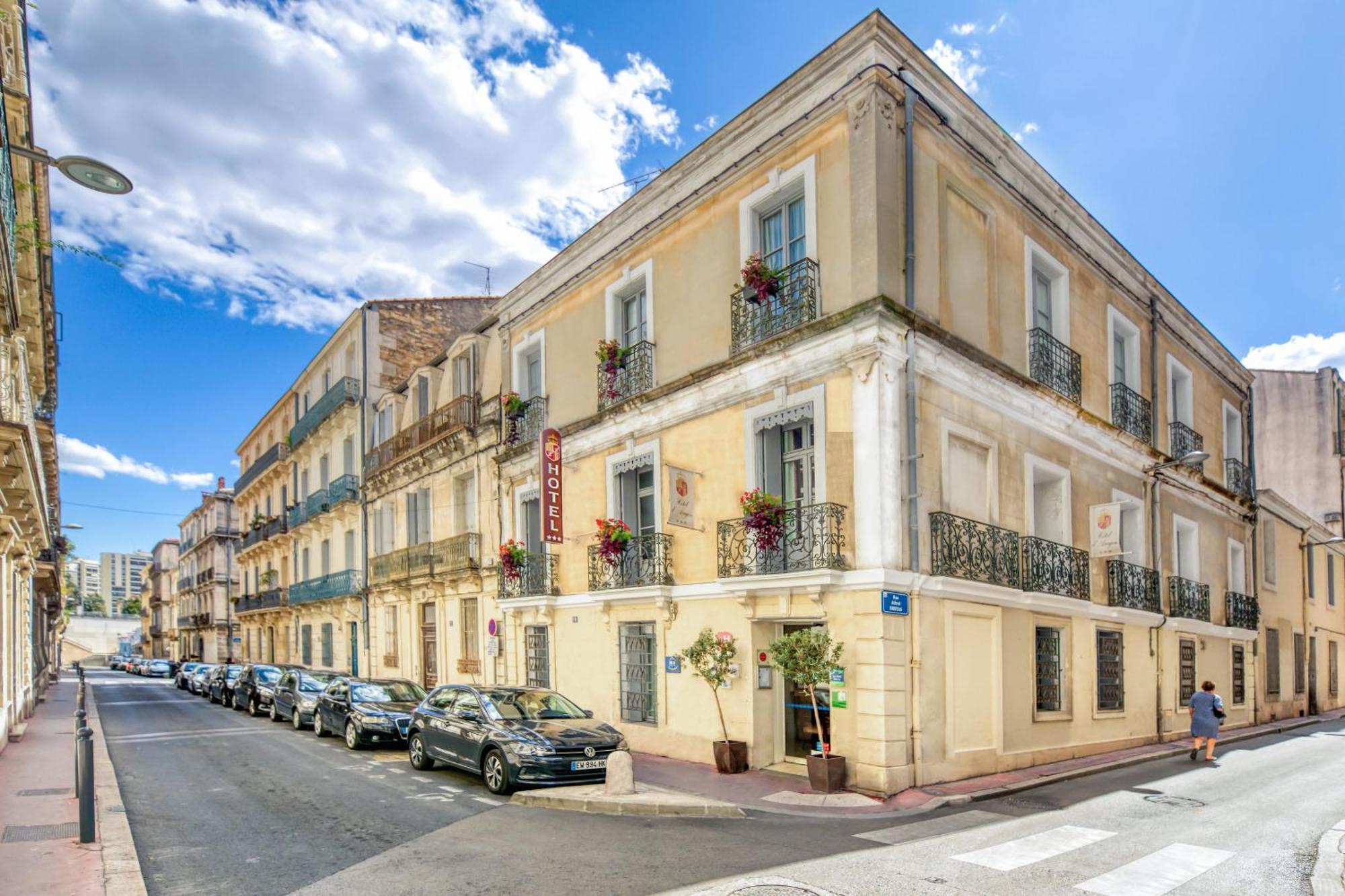 Hotel D'Aragon - Place De La Comedie Montpellier Exterior foto